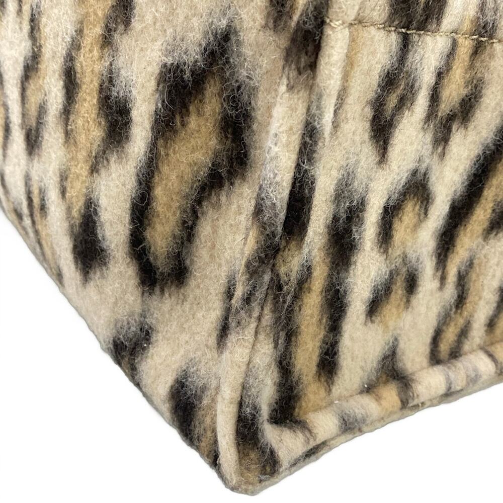 Celine Large Cabas Thais Tote Bag 196762FK1.19LE Beige Black Multi Textile Calf - Picture 13 of 15
